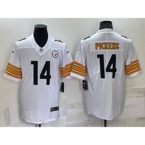 Mens Kids Youths George Pickens White Vapor Stitched Jersey